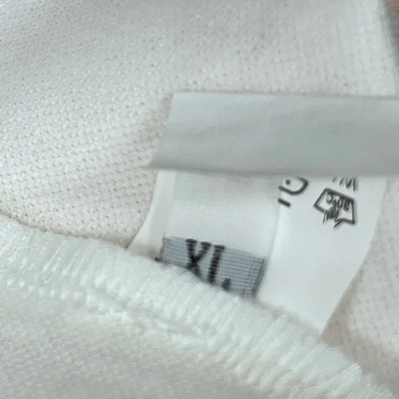 🟢 Unbranded White Sundress with Orange Stripes - Picture 6 of 9